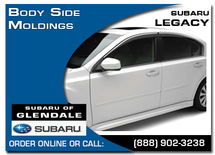 Los Angeles, subaru, body side moldings, legacy, accessories, parts, specials