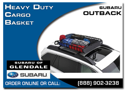 Los Angeles, subaru, heavy duty, cargo basket, outback, accessories, parts, specials