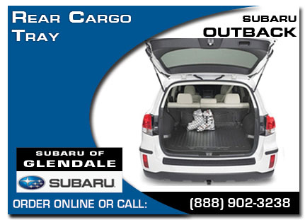 Los Angeles, subaru, rear cargo tray, outback, accessories, parts, specials