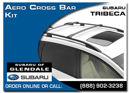 Los Angeles, subaru, cross bar aero set, tribeca, accessories, parts, specials