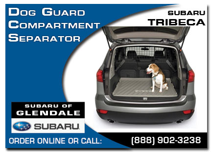 Los Angeles, subaru, dog guard, compartment separator, tribeca, accessories, parts, specials