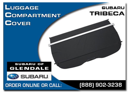 Los Angeles, subaru, luggage compartment cover, tribeca, accessories, parts, specials