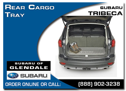 Los Angeles, subaru, cargo tray, rear, tribeca, accessories, parts, specials