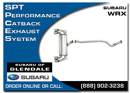 Los Angeles, subaru, spt performance catback exhaust system, wrx / sti, accessories, parts, specials