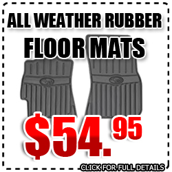 Los Angeles All-Weather Floor Mats Subaru Parts Discount Coupon Special