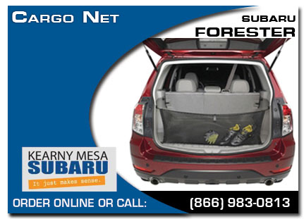 Kearny Mesa, subaru, cargo net, forester, accessories, parts, specials