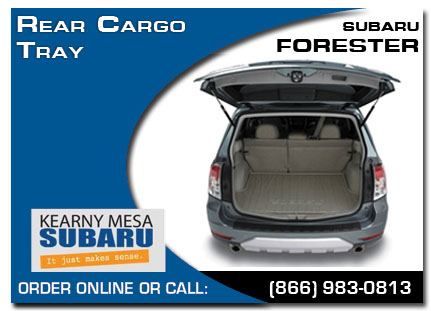 Kearny Mesa, subaru, rear cargo tray, forester, accessories, parts, specials