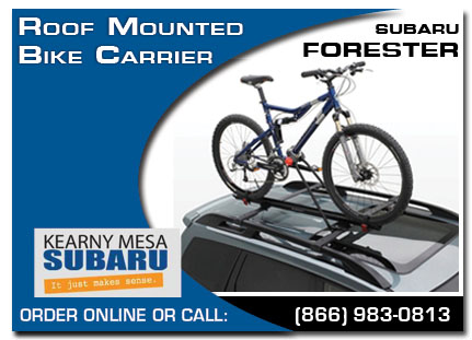 Kearny Mesa, subaru, bike carrier, roof mounted, forester, accessories, parts, specials