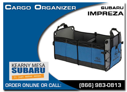 Kearny Mesa, subaru, cargo organizer, impreza, accessories, parts, specials
