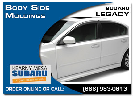Kearny Mesa, subaru, body side moldings, legacy, accessories, parts, specials