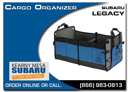 Kearny Mesa, subaru, cargo organizer, legacy, accessories, parts, specials