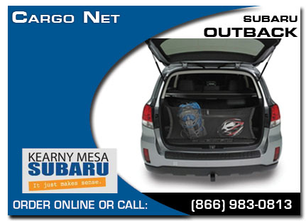 Kearny Mesa, subaru, cargo net, outback, accessories, parts, specials
