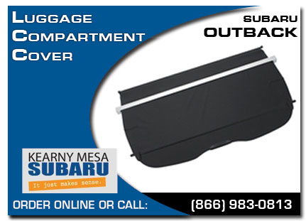 Kearny Mesa, subaru, retractable, luggage cargo cover, outback, accessories, parts, specials