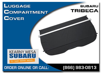 Kearny Mesa, subaru, luggage compartment cover, tribeca, accessories, parts, specials