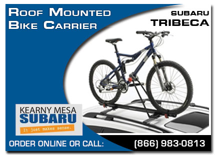 Kearny Mesa, subaru, bike carrier, roof mounted, tribeca, accessories, parts, specials