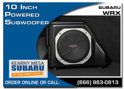 Kearny Mesa, subaru, subwoofer, 10 inch, wrx / sti, accessories, parts, specials