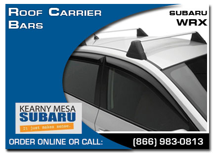 Kearny Mesa, subaru, roof carrier bars, wrx / sti, accessories, parts, specials