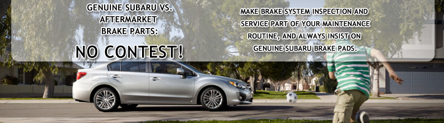 Genuine Subaru Brake Pads & Rotors at Kearny Mesa Subaru in San Diego, California Genuine Subaru Brake Pads & Rotors at Kearny Mesa Subaru in San Diego, California