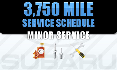 subaru 3,750 mile recommended service schedule, maintenance & repair, san diego, kearny mesa, national city, el cajon, escondido
