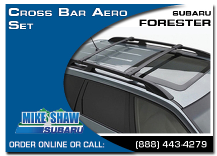 Denver, subaru, cross bar aero set, forester, accessories, parts, specials