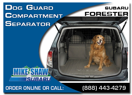 Denver, subaru, dog guard, compartment separator, forester, accessories, parts, specials
