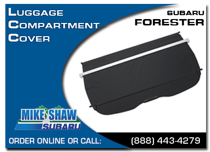 Denver, subaru, luggage compartment cover, forester, accessories, parts, specials