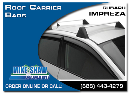 Denver, subaru, roof carrier bars, impreza, accessories, parts, specials