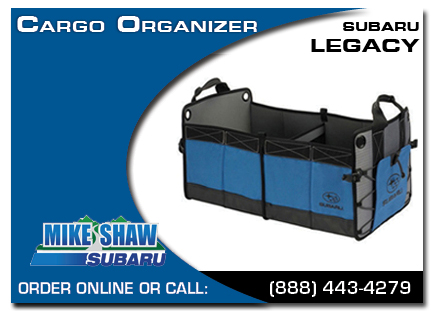 Denver, subaru, cargo organizer, legacy, accessories, parts, specials