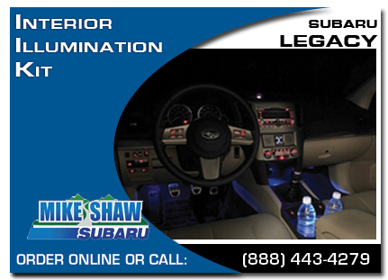 Denver, subaru, interior illumination kit , legacy, accessories, parts, specials