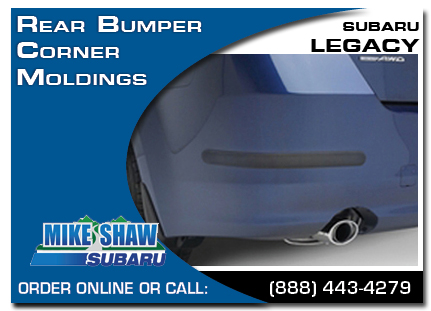 Denver, subaru, bumper corner moldings, legacy, accessories, parts, specials