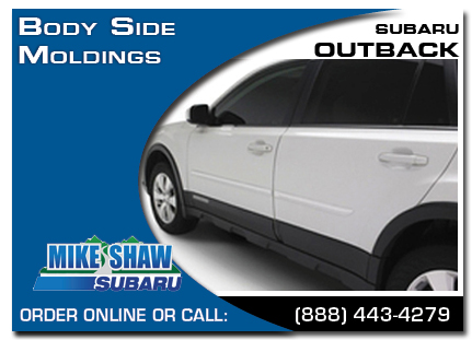 Denver, subaru, body side moldings, outback, accessories, parts, specials