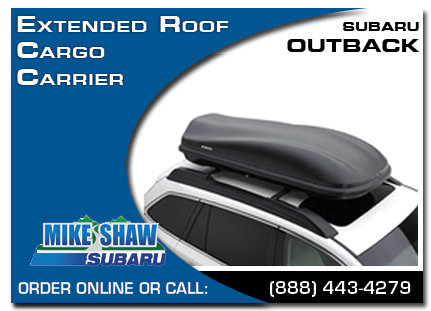 Denver, subaru, roof cargo carrier, extended, outback, accessories, parts, specials