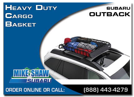 Denver, subaru, heavy duty, cargo basket, outback, accessories, parts, specials