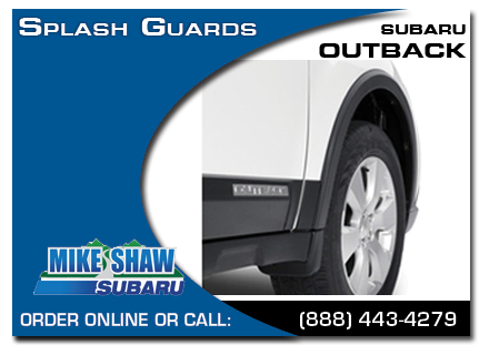 Denver, subaru, splash guards, outback, accessories, parts, specials