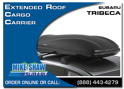 Denver, subaru, roof cargo carrier, extended, tribeca, accessories, parts, specials