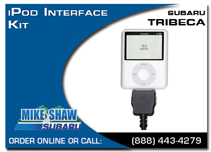 Denver, subaru, iPod, iPod interface kit, tribeca, accessories, parts, specials