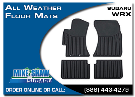 Denver, subaru, all weather floor mats, wrx / sti, accessories, parts, specials