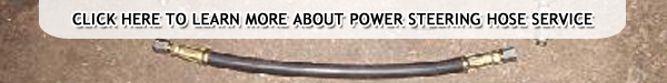Subaru Power Steering Pressure Hose Replacement Service, Denver, Colorado Springs, Thornton, Fort Collins
