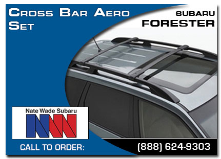 Salt Lake City, subaru, cross bar aero set, forester, accessories, parts, specials