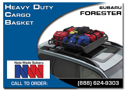 Salt Lake City, subaru, heavy duty, cargo basket, forester, accessories, parts, specials