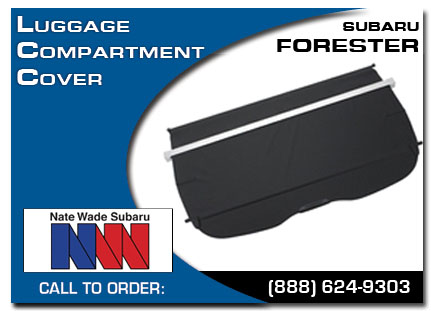 Salt Lake City, subaru, luggage compartment cover, forester, accessories, parts, specials
