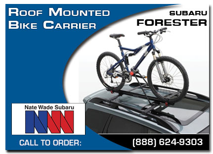 Salt Lake City, subaru, bike carrier, roof mounted, forester, accessories, parts, specials