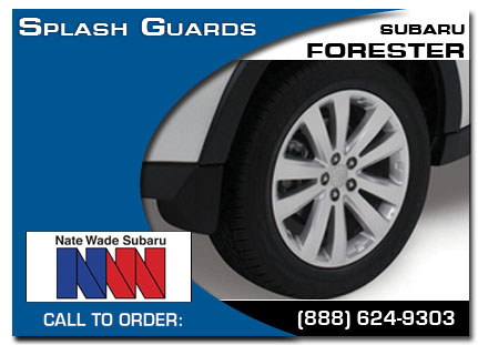 Salt Lake City, subaru, splash guards, forester, accessories, parts, specials