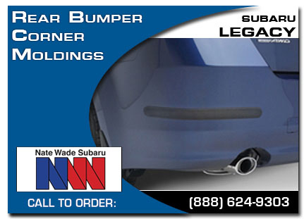 Salt Lake City, subaru, bumper corner moldings, legacy, accessories, parts, specials