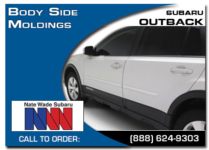 Salt Lake City, subaru, body side moldings, outback, accessories, parts, specials