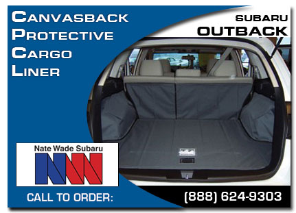 Canvasback Protective Cargo Liner for Subaru Outbacks