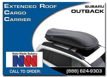 Salt Lake City, subaru, roof cargo carrier, extended, outback, accessories, parts, specials
