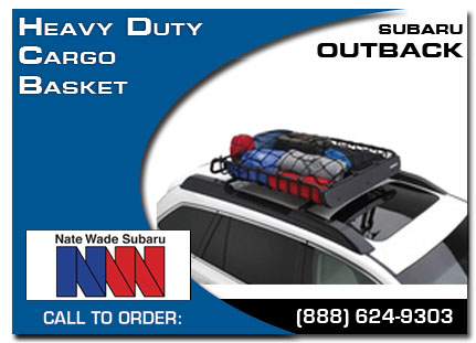 Salt Lake City, subaru, heavy duty, cargo basket, outback, accessories, parts, specials