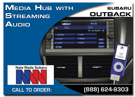 Salt Lake City, subaru, media hub, straming audio , outback, accessories, parts, specials