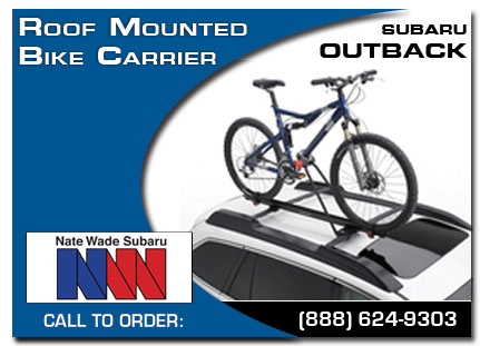 Salt Lake City, subaru, bike carrier, roof mounted, outback, accessories, parts, specials